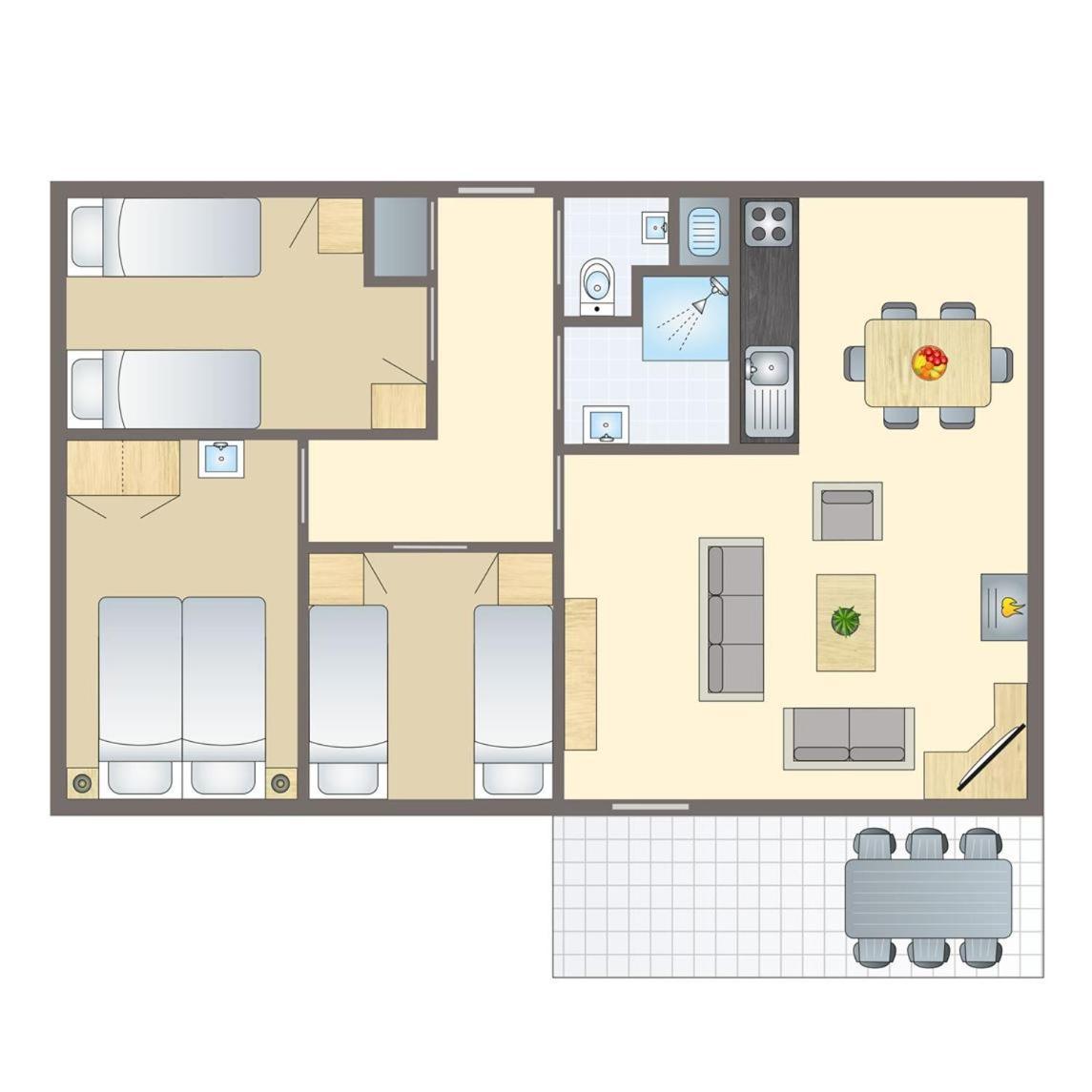 Comfort 6-Person Dog Bungalow In The Holiday Park Landal Heideheuvel Beekbergen Exterior foto