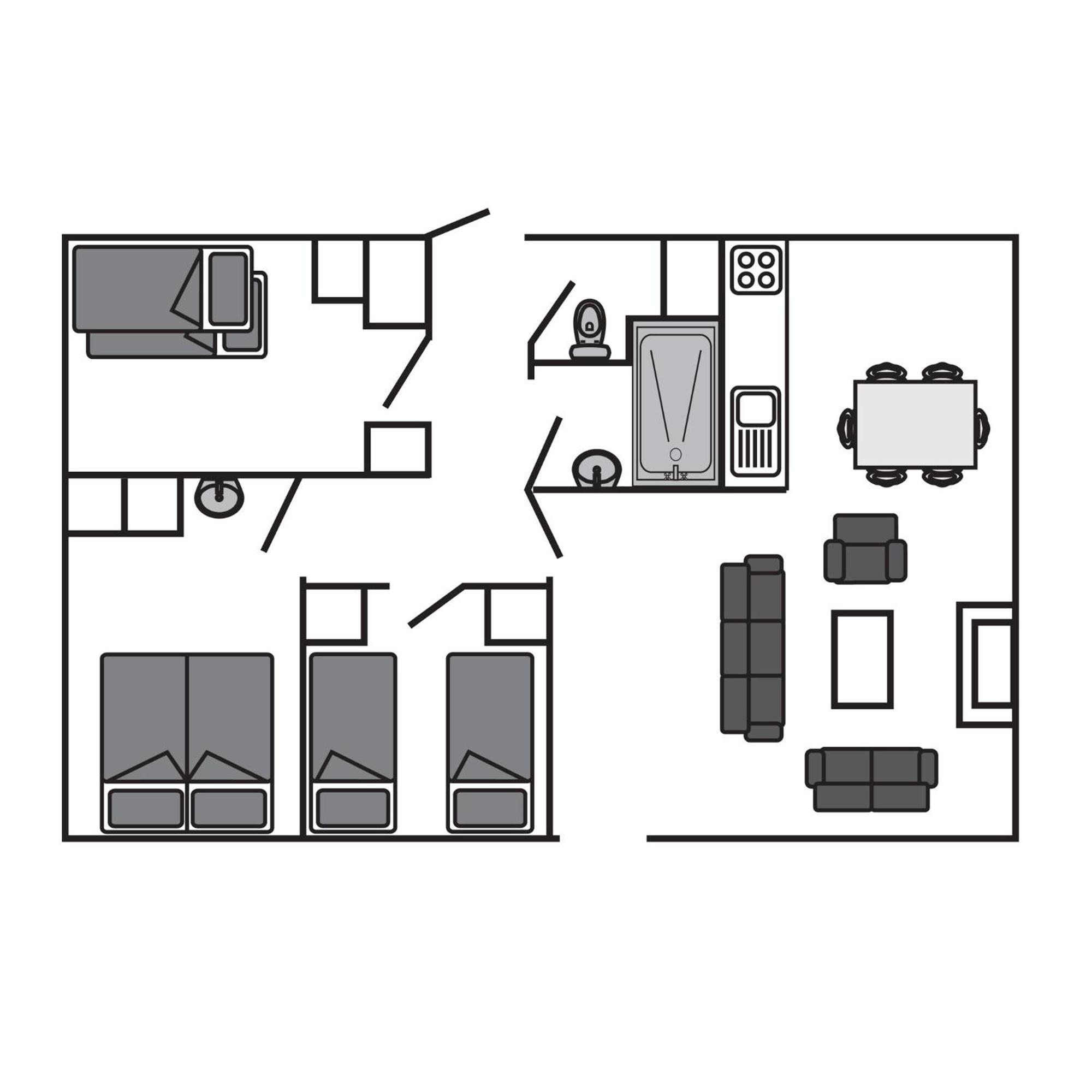 Comfort 6-Person Dog Bungalow In The Holiday Park Landal Heideheuvel Beekbergen Quarto foto